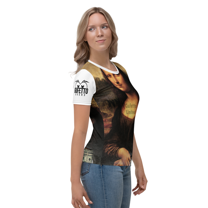 T-shirt donna Gioconda - Gufetto Brand 