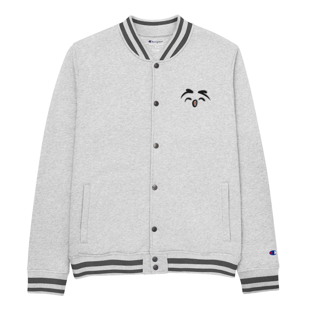 Giacca bomber Champion ricamata Gufetto Sign - Gufetto Brand 