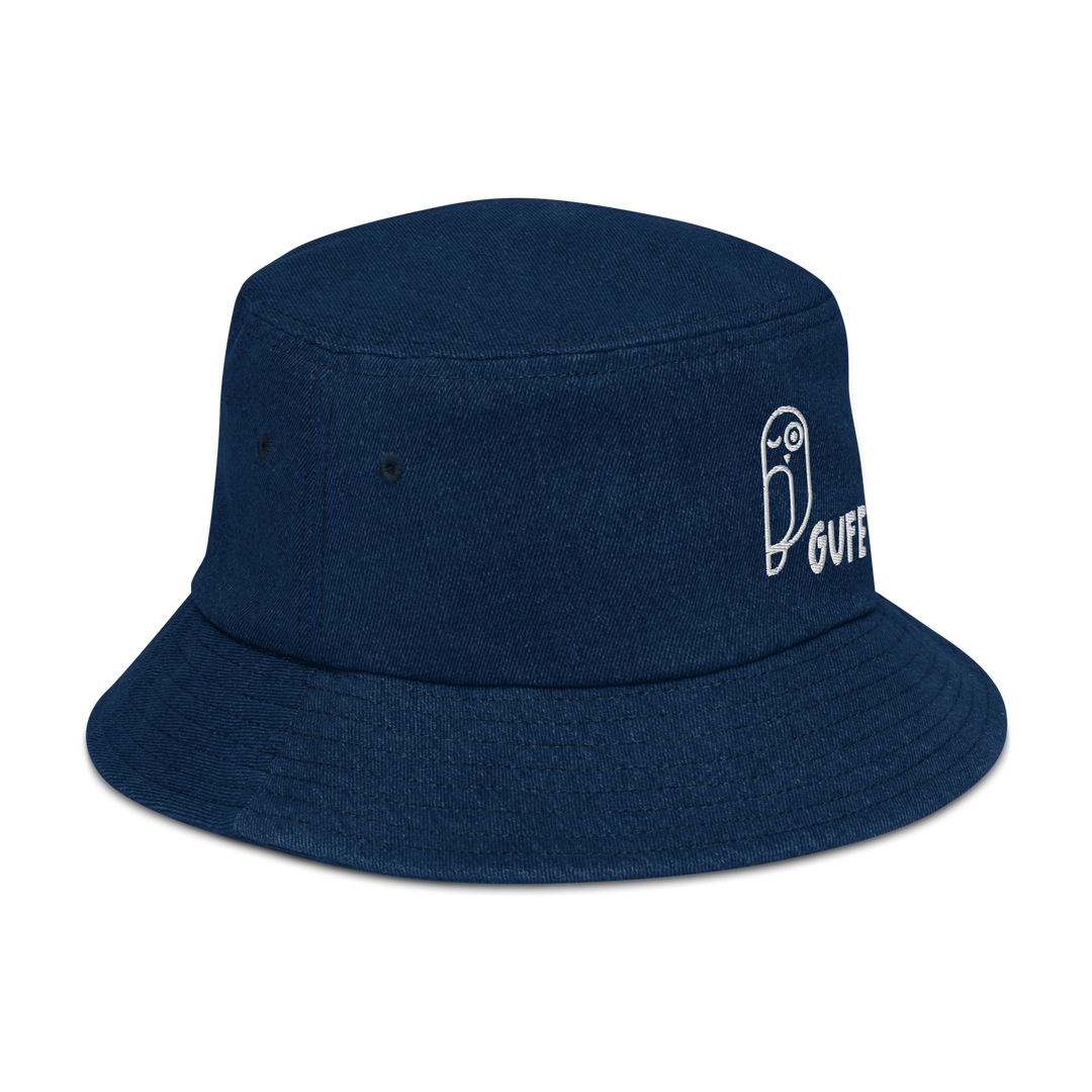 Cappello da pescatore in denim Gufetto - Gufetto Brand 