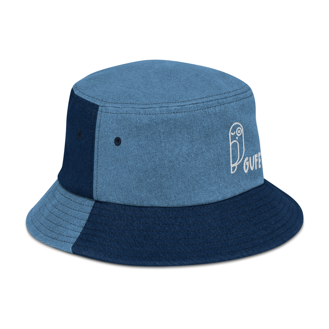 Cappello da pescatore in denim Gufetto - Gufetto Brand 