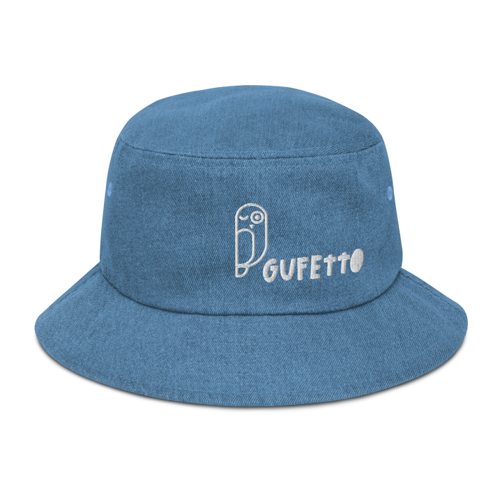Cappello da pescatore in denim Gufetto - Gufetto Brand 