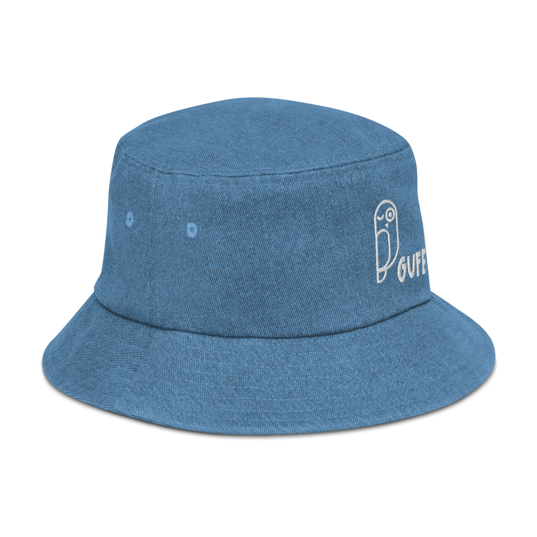 Cappello da pescatore in denim Gufetto - Gufetto Brand 
