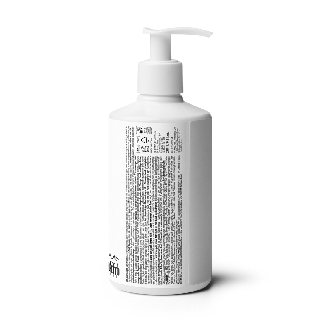 Crema floreale per mani e corpo GUFETTO CUORE - Gufetto Brand 