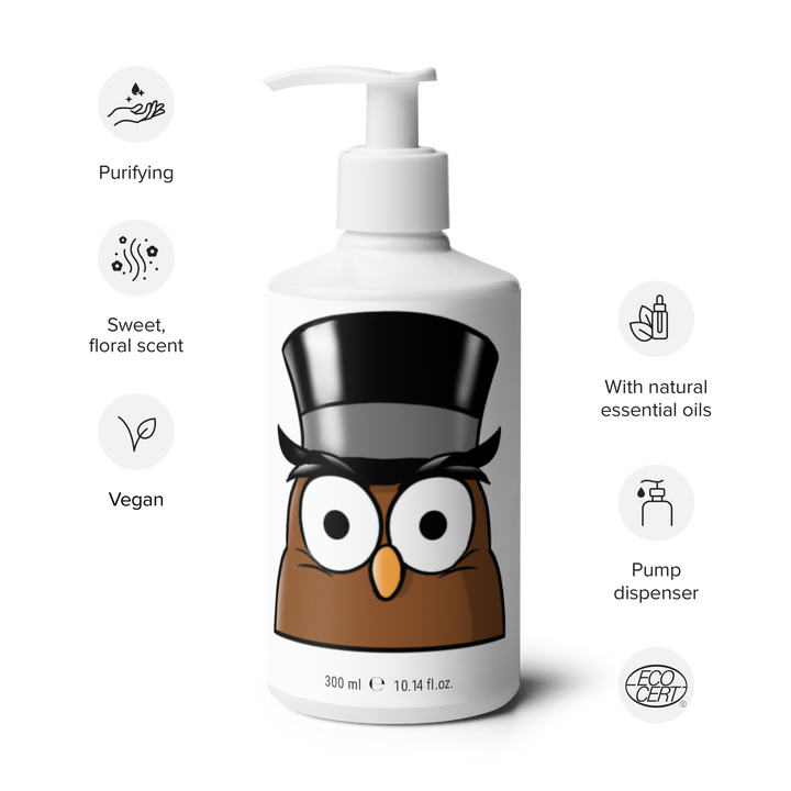 Detergente floreale per mani e corpo GUFETTO STRONZETTO - Gufetto Brand 