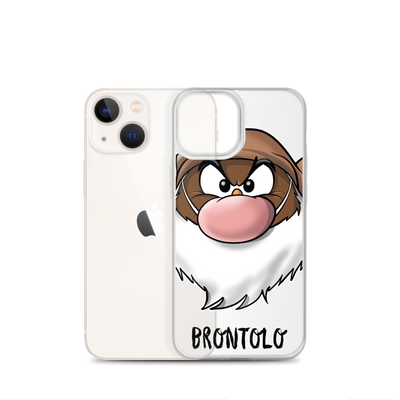 Cover per iPhone BRONTOLO FACE - Gufetto Brand 