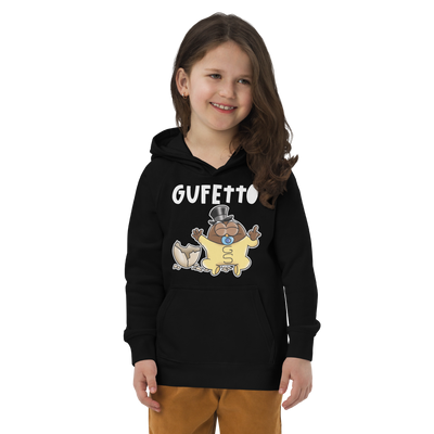 Felpa con cappuccio ecologica per bambini Baby Gufetto - Gufetto Brand 