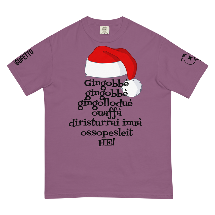 T-shirt tinta in capo in tessuto pesante uomo Gingobbè - Gufetto Brand 