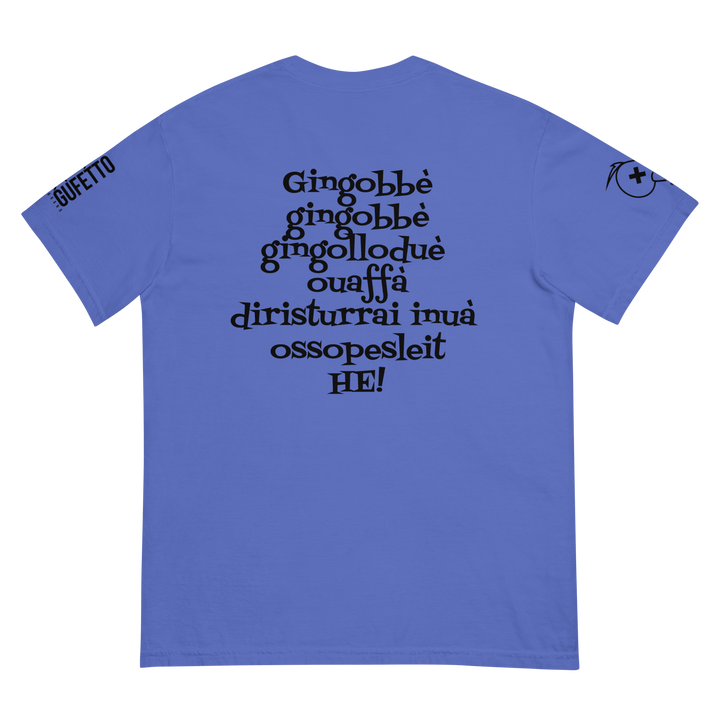 T-shirt tinta in capo in tessuto pesante uomo Gingobbè - Gufetto Brand 