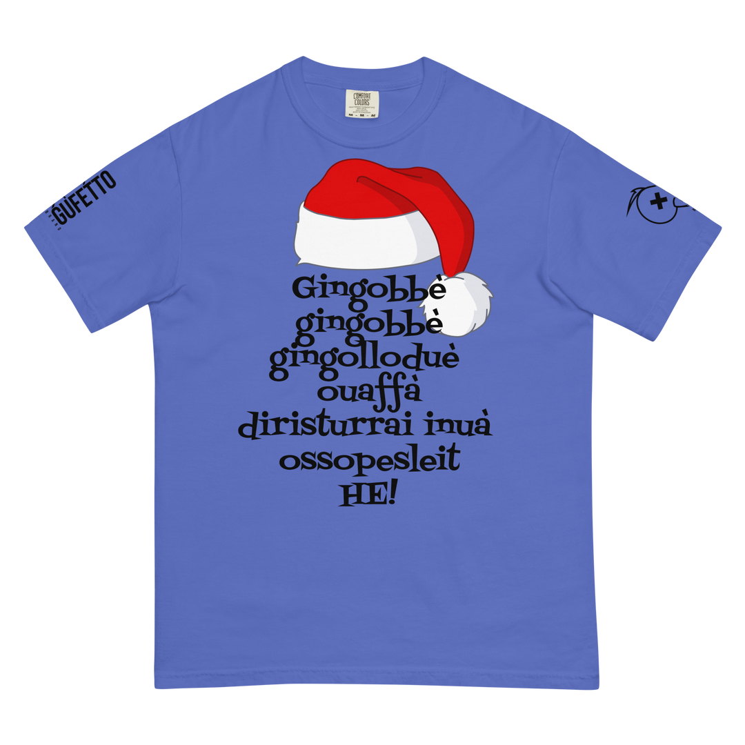 T-shirt tinta in capo in tessuto pesante uomo Gingobbè - Gufetto Brand 