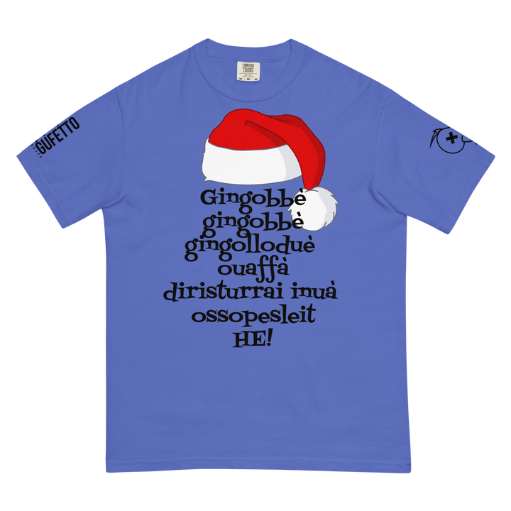 T-shirt tinta in capo in tessuto pesante uomo Gingobbè - Gufetto Brand 
