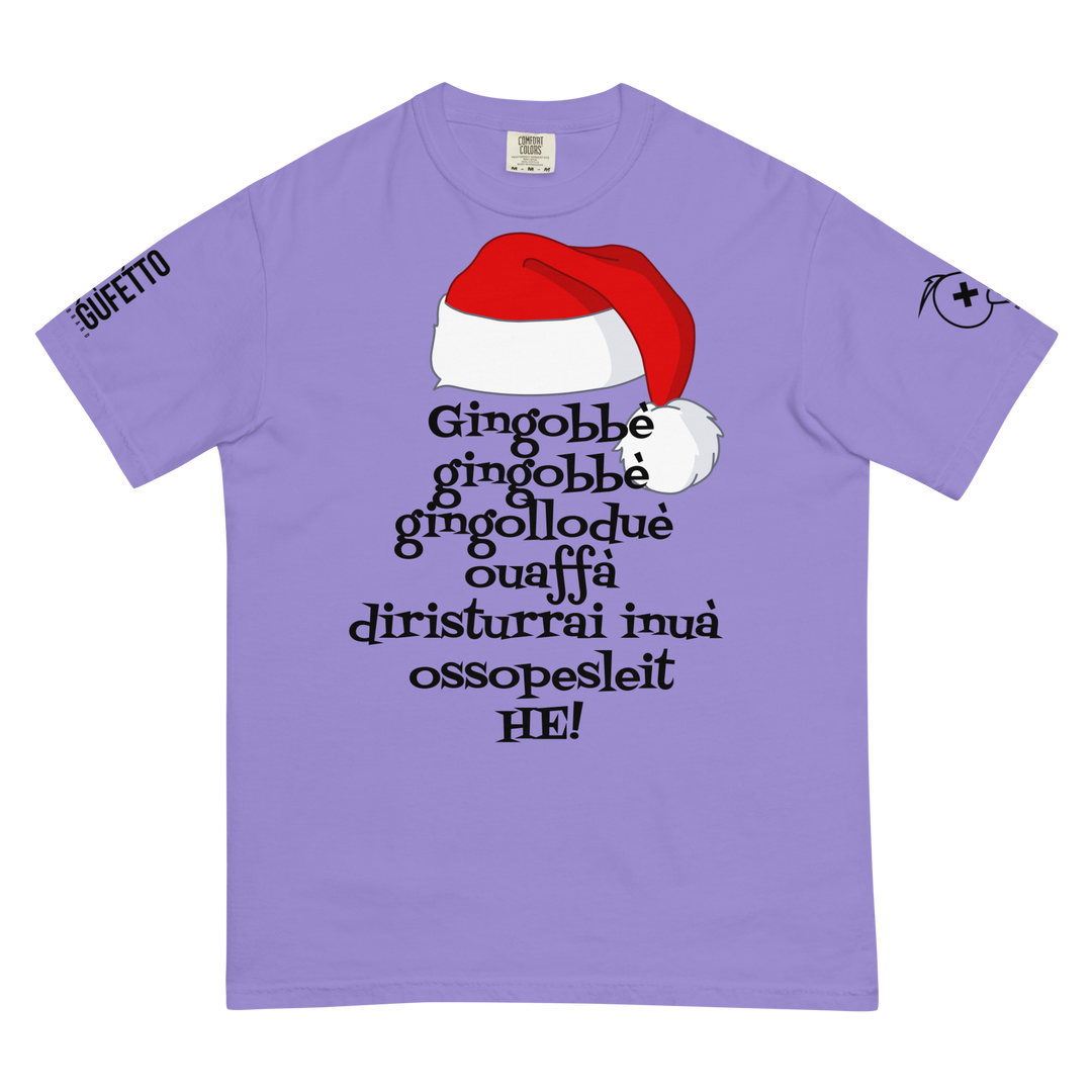 T-shirt tinta in capo in tessuto pesante uomo Gingobbè - Gufetto Brand 