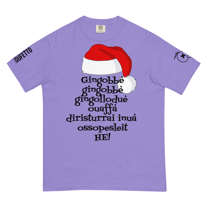 T-shirt tinta in capo in tessuto pesante uomo Gingobbè - Gufetto Brand 