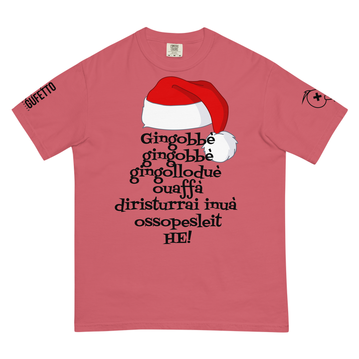 T-shirt tinta in capo in tessuto pesante uomo Gingobbè - Gufetto Brand 