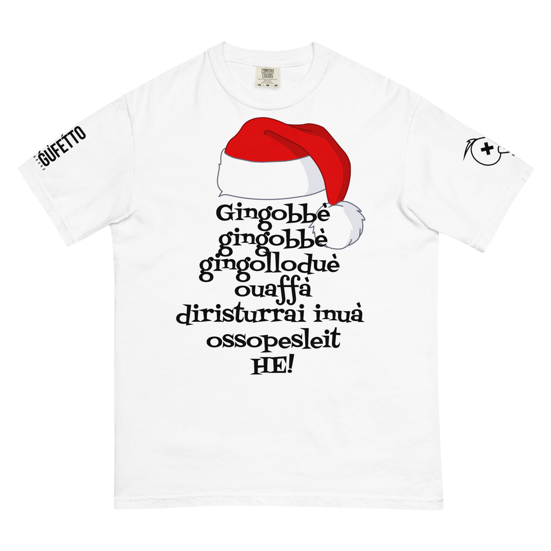 T-shirt tinta in capo in tessuto pesante uomo Gingobbè - Gufetto Brand 