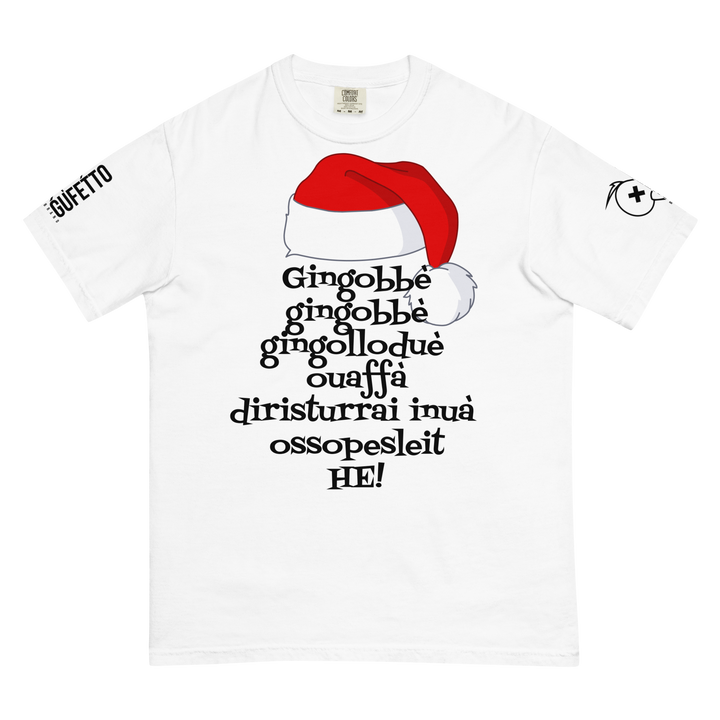 T-shirt tinta in capo in tessuto pesante uomo Gingobbè - Gufetto Brand 