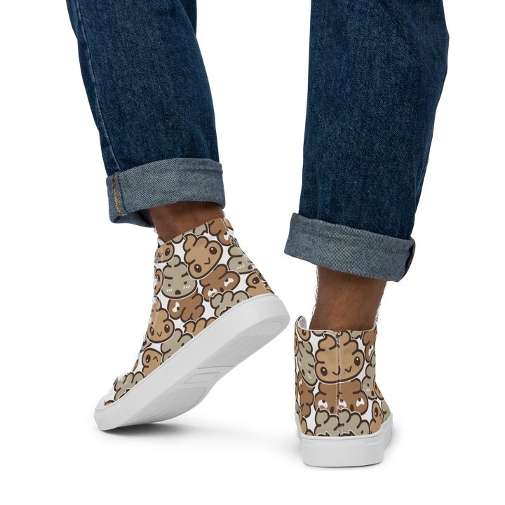 Sneakers alte in tela da uomo MERDINA - Gufetto Brand 