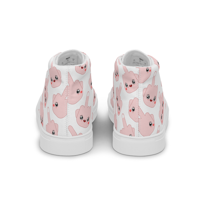Sneakers alte in tela da uomo F*CK - Gufetto Brand 