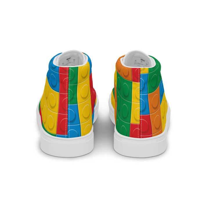 Sneakers alte in tela da uomo LEGO EDITION - Gufetto Brand 