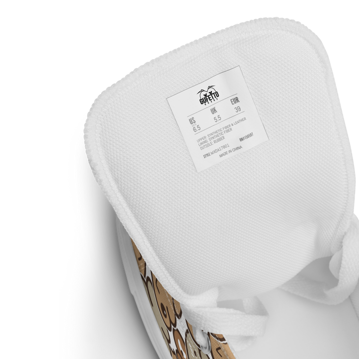 Sneakers alte in tela da uomo MERDINA - Gufetto Brand 