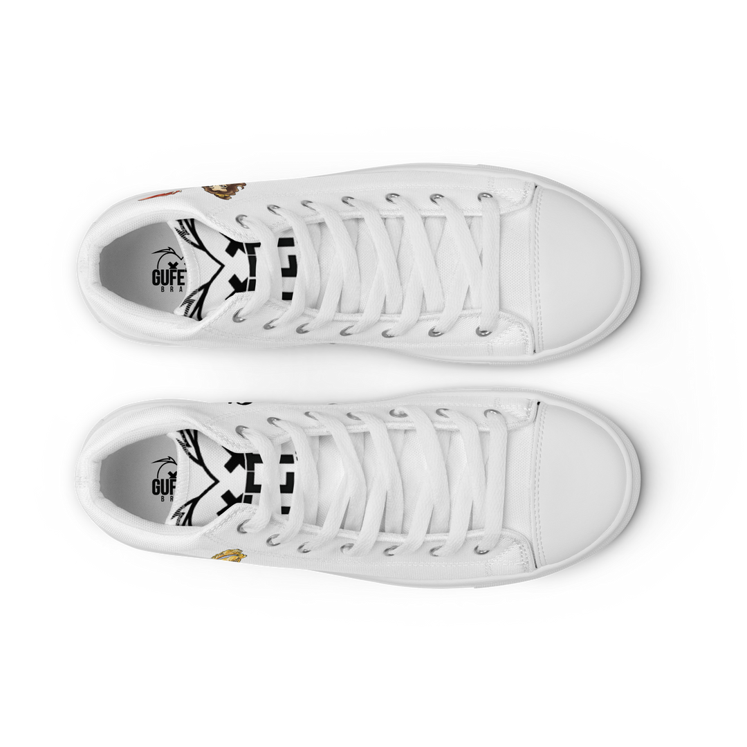 Sneakers alte in tela da uomo PRINCIPESSE 2.0 Limited Edition - Gufetto Brand 