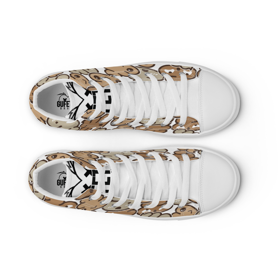 Sneakers alte in tela da uomo MERDINA - Gufetto Brand 