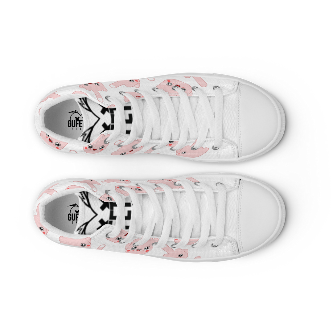 Sneakers alte in tela da uomo F*CK - Gufetto Brand 