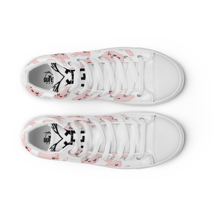 Sneakers alte in tela da uomo F*CK - Gufetto Brand 