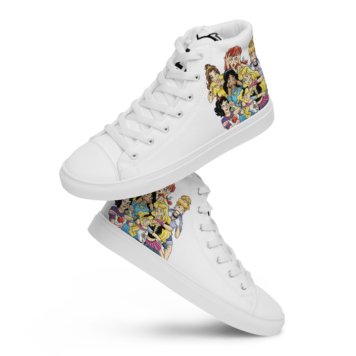 Sneakers alte in tela da uomo PRINCIPESSE 2.0 Limited Edition - Gufetto Brand 