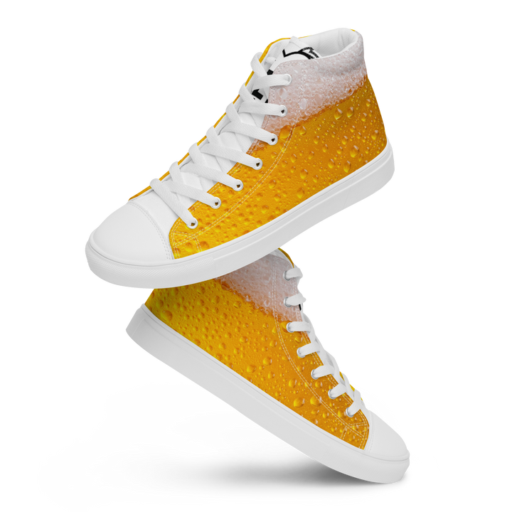 Sneakers alte in tela da uomo BIRRA - Gufetto Brand 