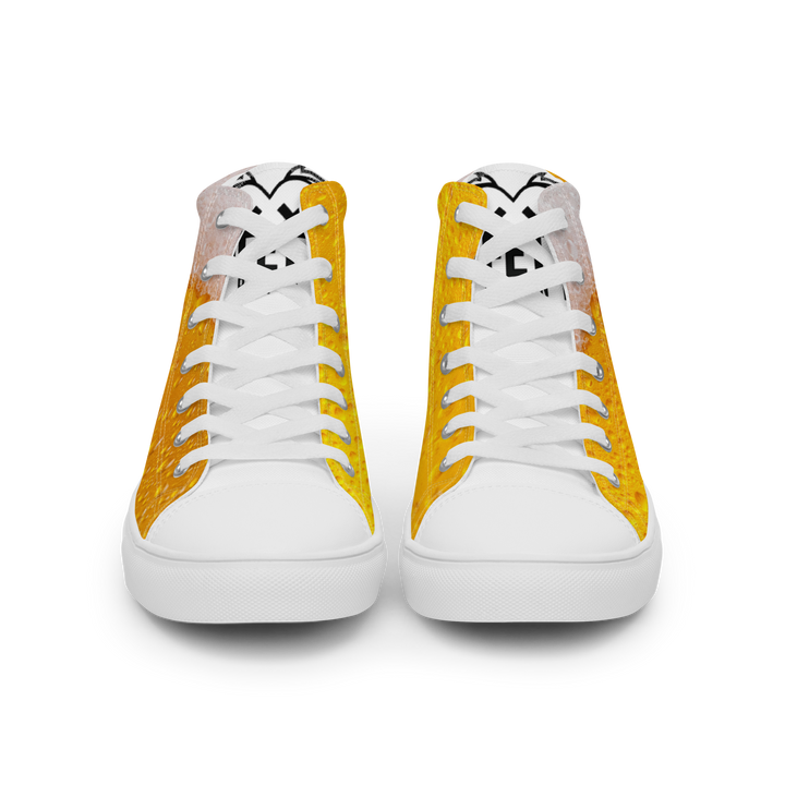Sneakers alte in tela da uomo BIRRA - Gufetto Brand 