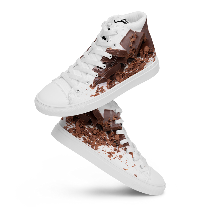 Sneakers alte in tela da uomo CHOCOLATE - Gufetto Brand 