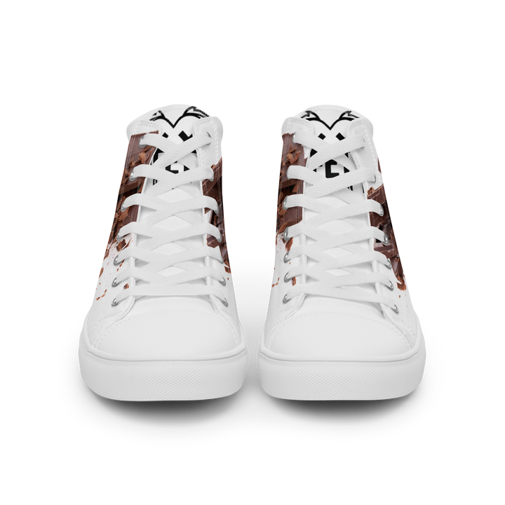 Sneakers alte in tela da uomo CHOCOLATE - Gufetto Brand 