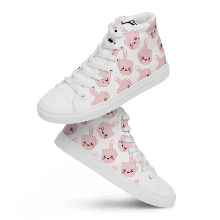 Sneakers alte in tela da uomo F*CK - Gufetto Brand 