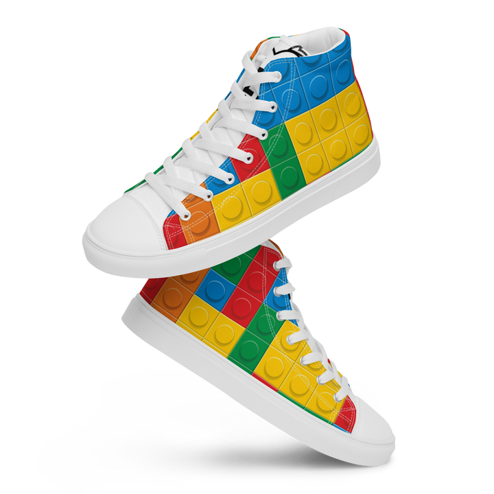 Sneakers alte in tela da uomo LEGO EDITION - Gufetto Brand 