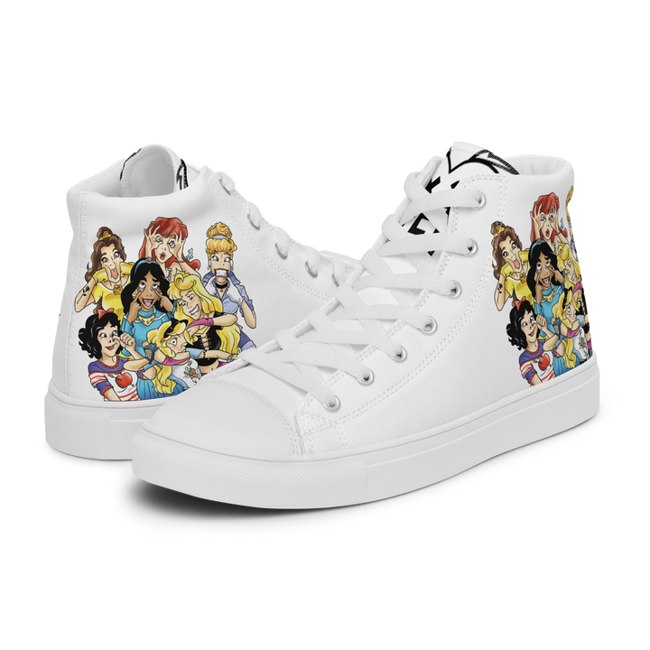 Sneakers alte in tela da uomo PRINCIPESSE 2.0 Limited Edition - Gufetto Brand 