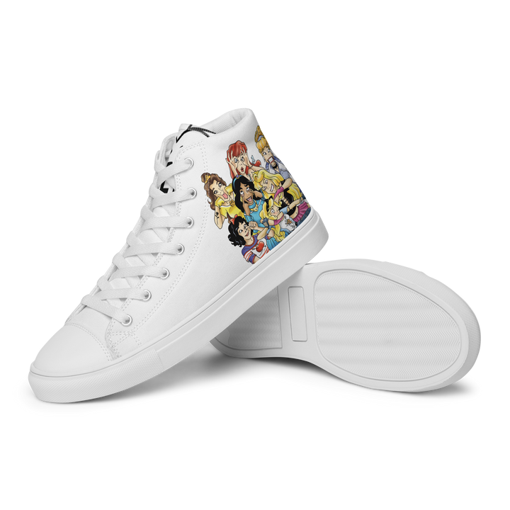 Sneakers alte in tela da uomo PRINCIPESSE 2.0 Limited Edition - Gufetto Brand 