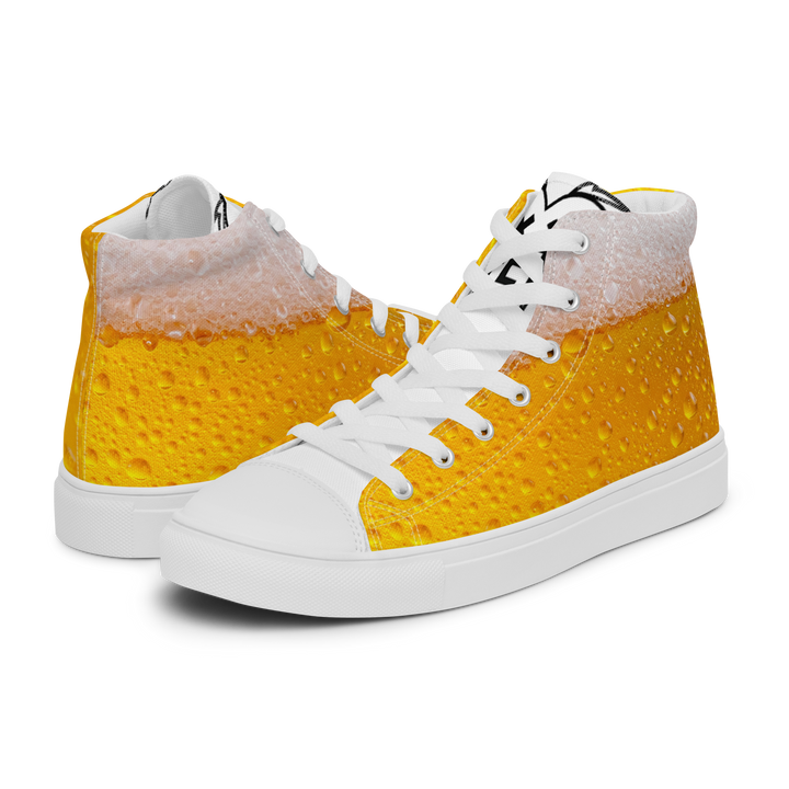 Sneakers alte in tela da uomo BIRRA - Gufetto Brand 