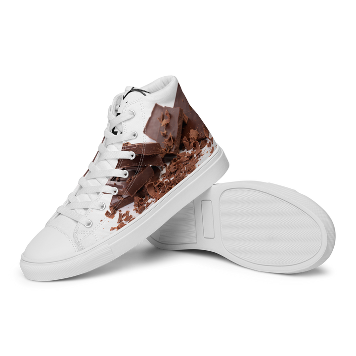 Sneakers alte in tela da uomo CHOCOLATE - Gufetto Brand 