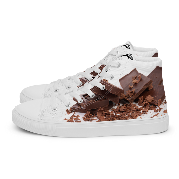 Sneakers alte in tela da uomo CHOCOLATE - Gufetto Brand 