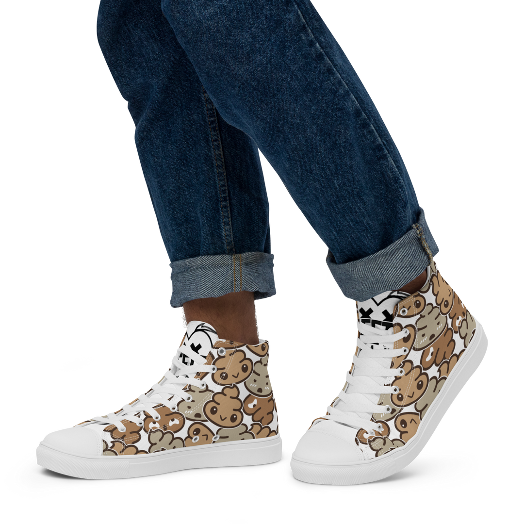 Sneakers alte in tela da uomo MERDINA - Gufetto Brand 