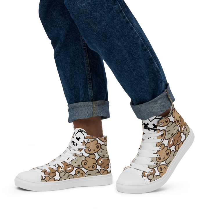 Sneakers alte in tela da uomo MERDINA - Gufetto Brand 