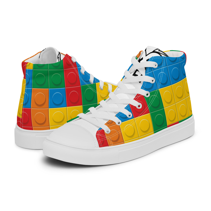 Sneakers alte in tela da uomo LEGO EDITION - Gufetto Brand 