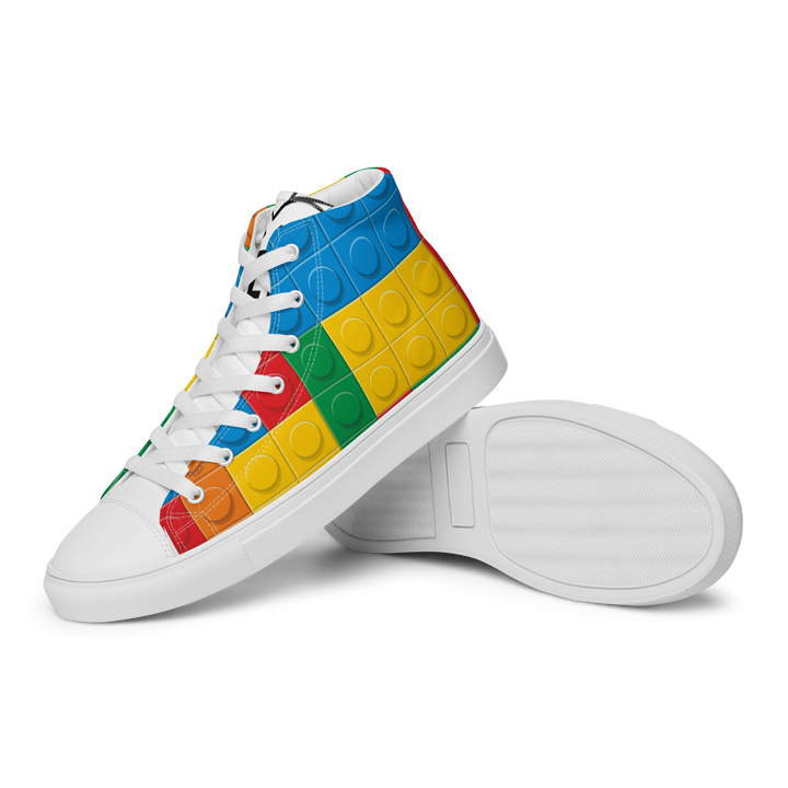 Sneakers alte in tela da uomo LEGO EDITION - Gufetto Brand 