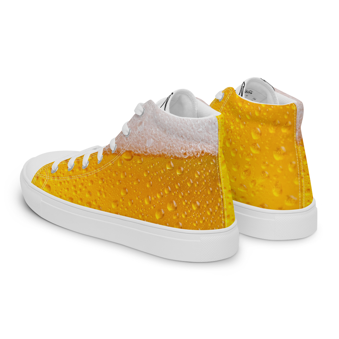 Sneakers alte in tela da uomo BIRRA - Gufetto Brand 