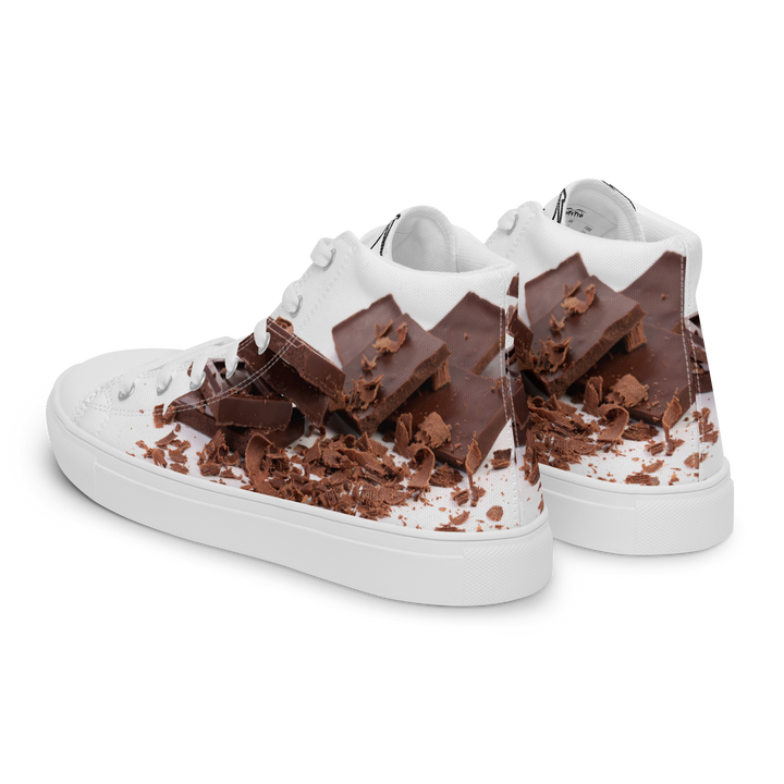 Sneakers alte in tela da uomo CHOCOLATE - Gufetto Brand 