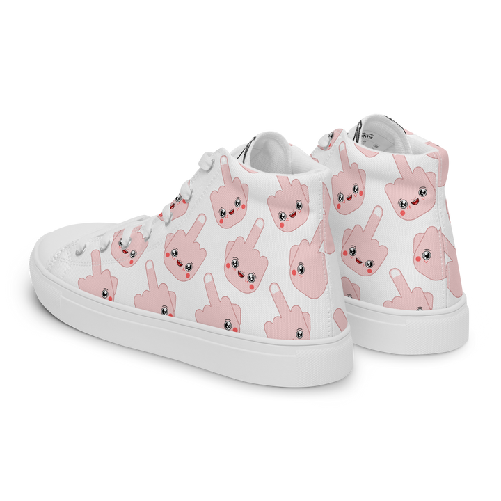 Sneakers alte in tela da uomo F*CK - Gufetto Brand 