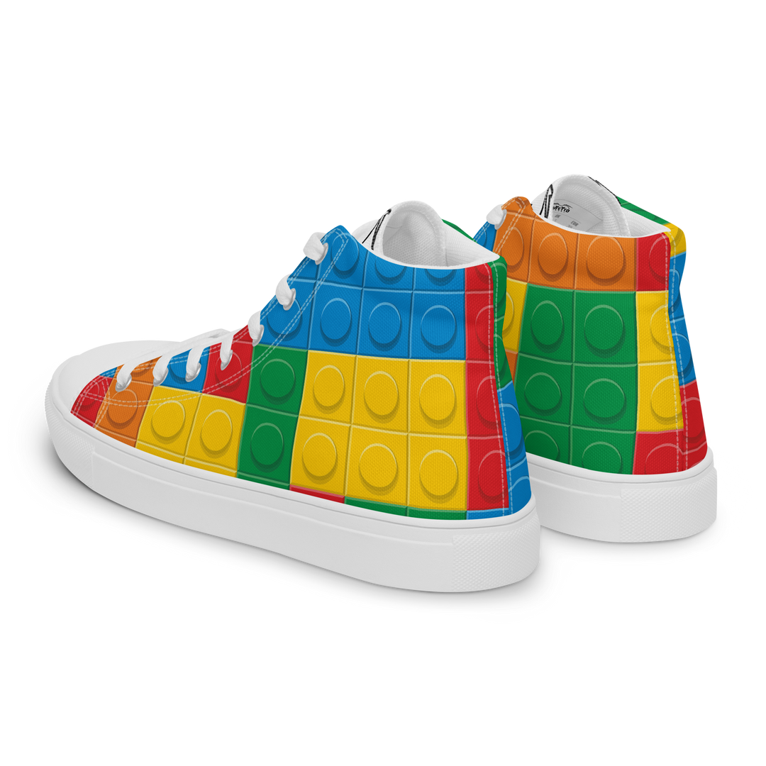 Sneakers alte in tela da uomo LEGO EDITION - Gufetto Brand 