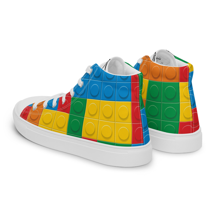 Sneakers alte in tela da uomo LEGO EDITION - Gufetto Brand 