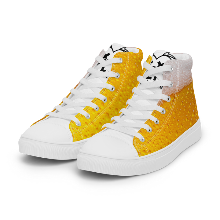 Sneakers alte in tela da uomo BIRRA - Gufetto Brand 