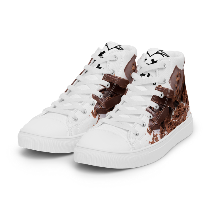 Sneakers alte in tela da uomo CHOCOLATE - Gufetto Brand 